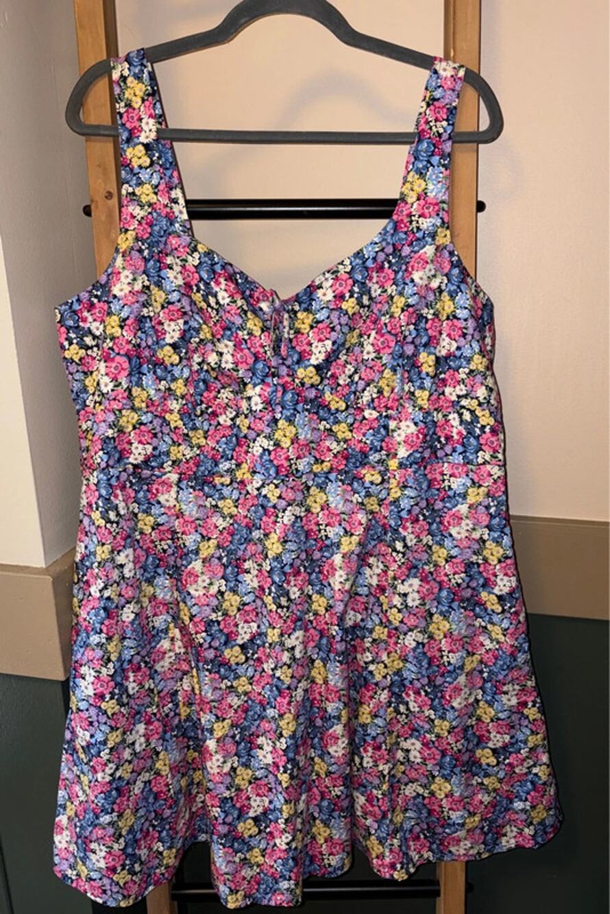 NWT Old Navy Floral Dress Size XL